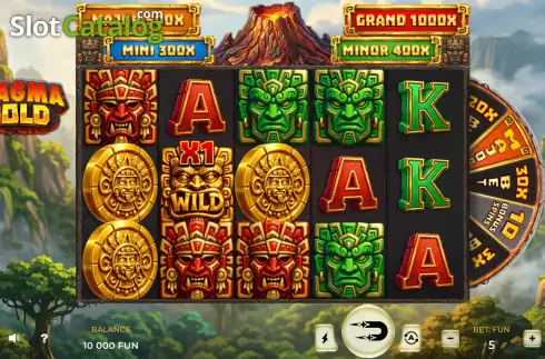 Скрин2. Magma Gold слот
