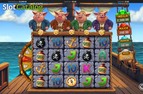 Скрин2. Pirate Pigs слот