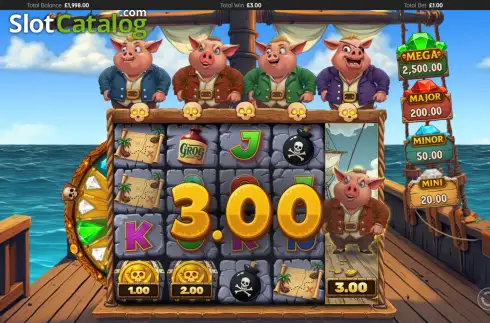 Скрин3. Pirate Pigs слот