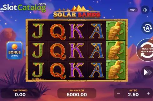 Скрин2. Solar Sands слот