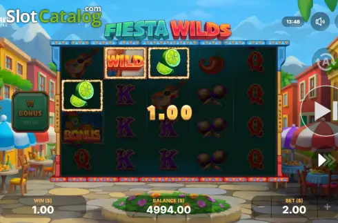 Скрин3. Fiesta Wilds слот