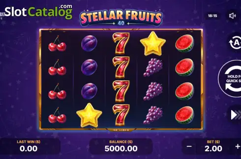 Скрин2. Stellar Fruits 40 слот