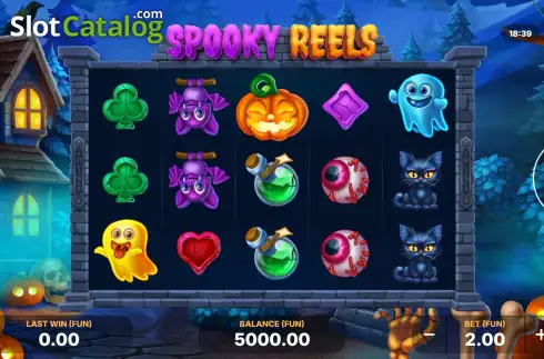 Скрин2. Spooky Reels слот