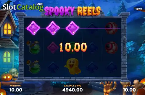 Скрин3. Spooky Reels слот