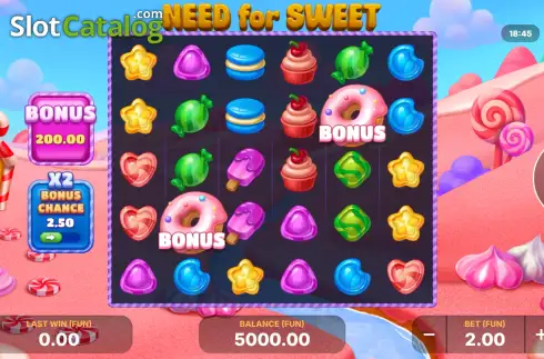 Скрин2. Need for Sweet слот