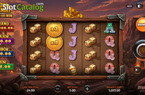 Скрин2. Coin Bandit слот