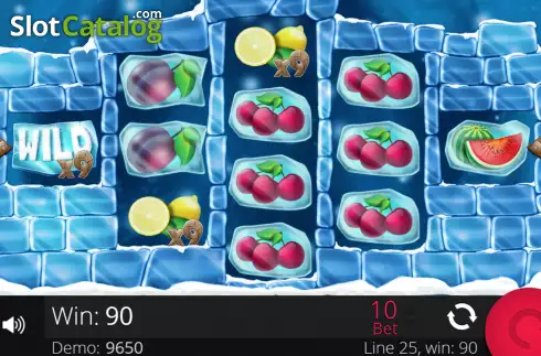 Скрин5. Frozzy Fruits слот