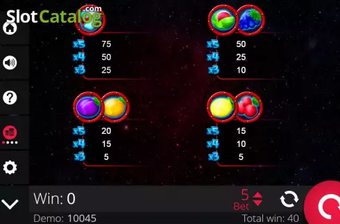 Скрин5. Fruit Blaster слот