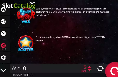 Скрин6. Fruit Blaster слот