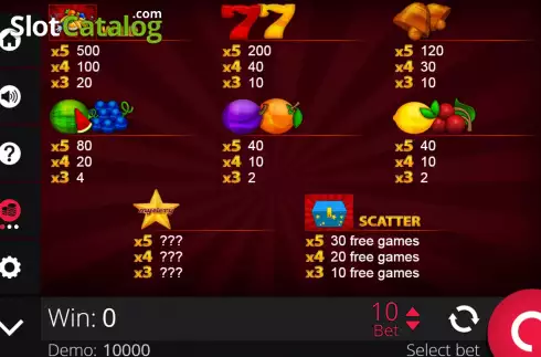 Скрин9. Fruit Jack слот