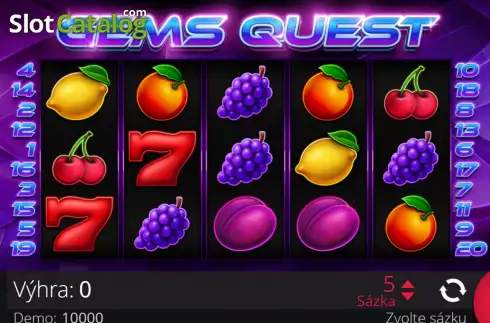 Скрин2. Gems Quest слот