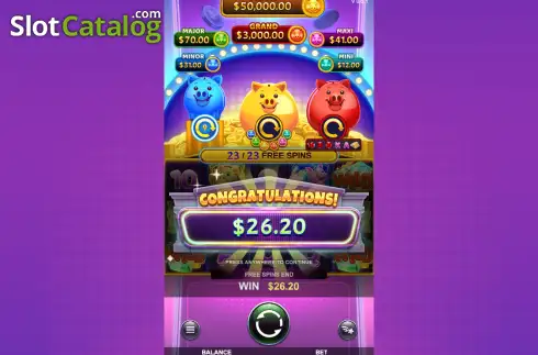 Скрин3. Fortune Piggy Coin слот