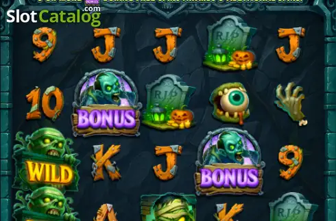 Скрин2. Zombie Hunt слот