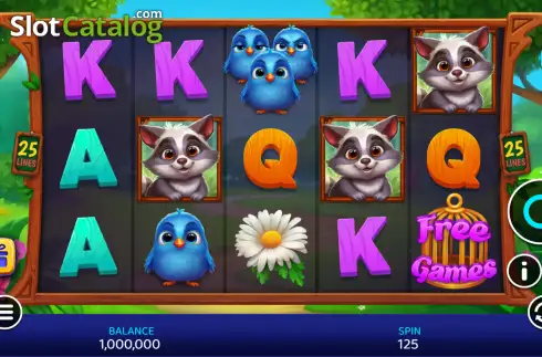 Скрин2. Blue Bird Bonus слот