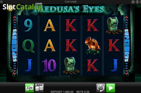 Скрин2. Medusas Eyes слот