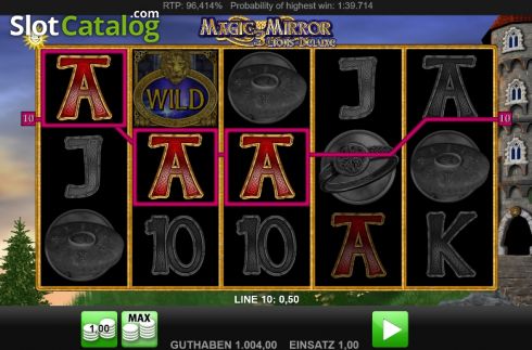 Скрин5. Magic Mirror 3 Lions Deluxe слот