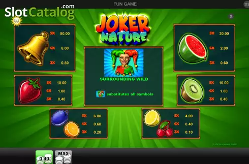 Скрин6. Joker Nature слот