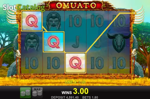 Скрин3. Omuato слот