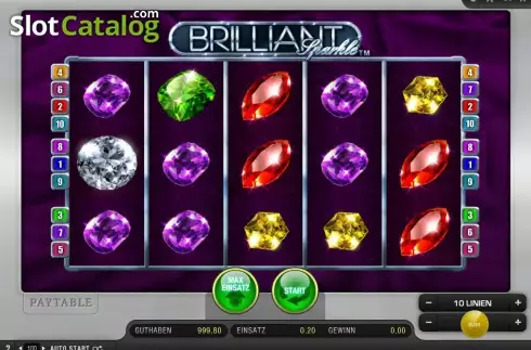 Скрин2. Brilliant Sparkle слот