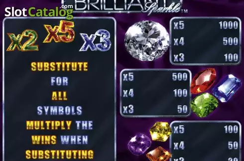 Скрин3. Brilliant Sparkle слот
