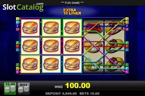 Скрин4. Extra 10 Liner слот