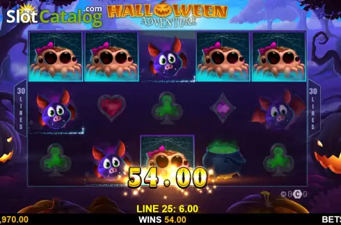 Скрин3. Halloween Adventure слот