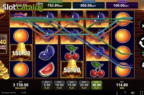 Скрин5. 40 Super Hot Bell Link слот