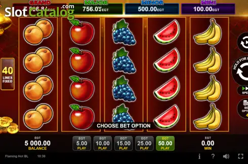 Скрин2. Flaming Hot Bell Link слот
