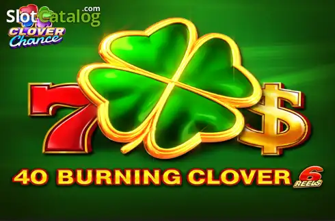 40 Burning Clover 6 Reels логотип 40 Burning Clover 6 Reels логотип
