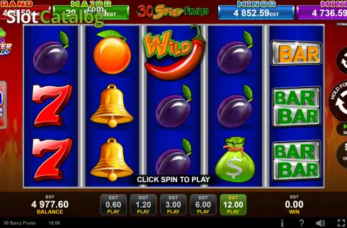 Скрин2. 30 Spicy Fruits (EGT Digital) слот