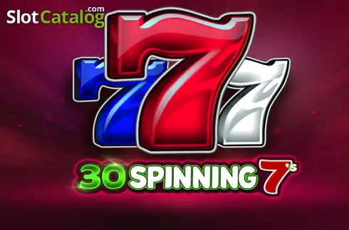 30 Spinning 7's слот