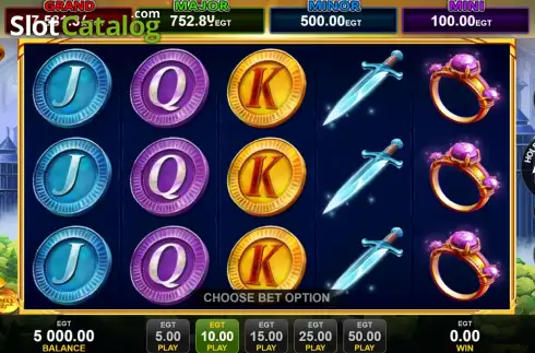 Скрин2. Sword & Crown Bell Link слот