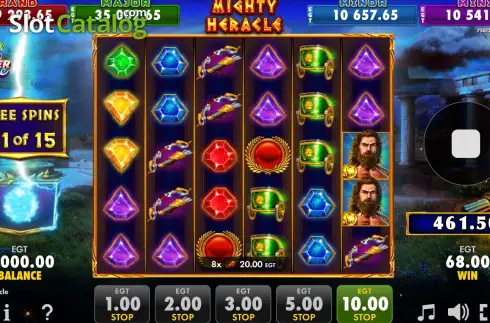 Скрин3. Mighty Heracle слот