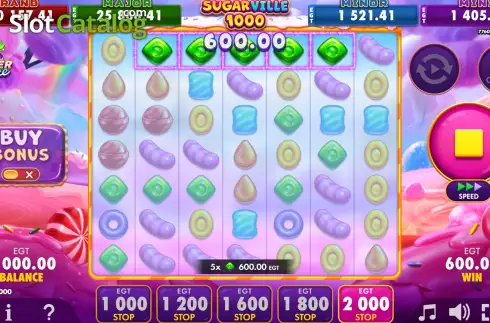 Скрин3. SugarVille 1000 слот