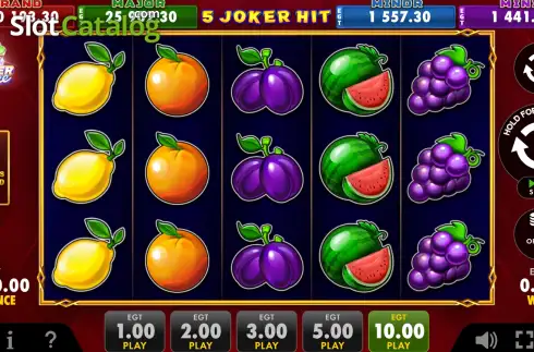 Скрин2. 5 Joker Hit слот
