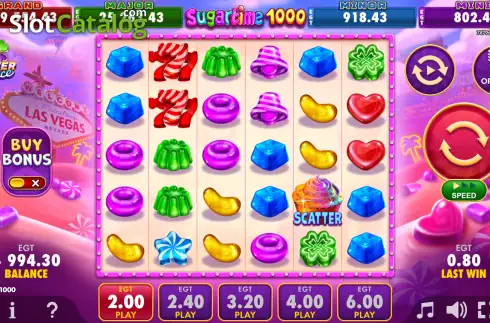 Скрин2. Sugartime 1000 слот