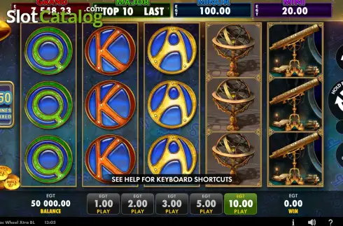 Скрин2. Zodiac Wheel Xtra Bell LInk слот