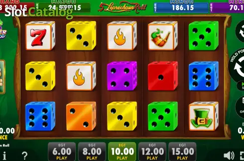 Скрин2. 5 Leprechaun Roll слот