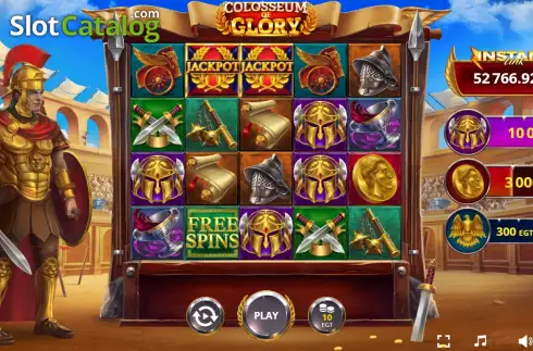 Скрин2. Colosseum of Glory слот