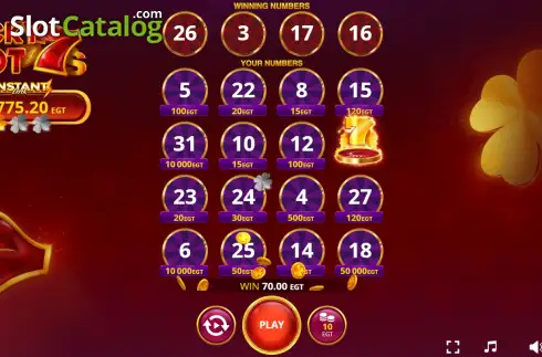 Скрин3. Lucky 7’s Hot слот