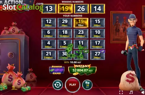 Скрин3. Mr. Action Money слот