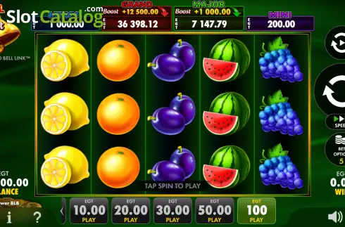 Скрин2. Burning Power Bell Link Boost слот