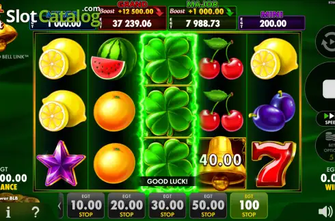 Скрин3. Burning Power Bell Link Boost слот