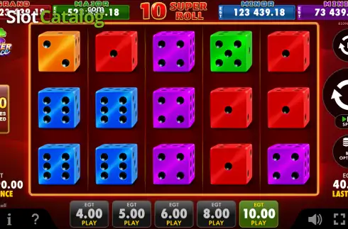Скрин2. 10 Super Roll слот