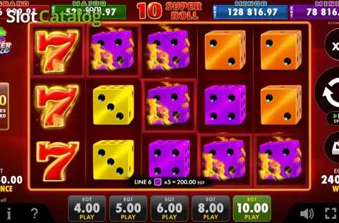 Скрин3. 10 Super Roll слот