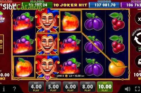 Скрин3. 10 Joker Hit слот