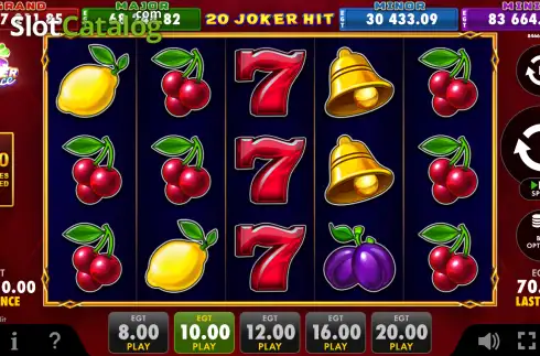 Скрин2. 20 Joker Hit слот