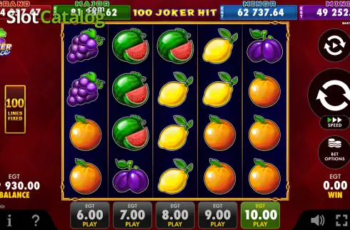 Скрин2. 100 Joker Hit слот