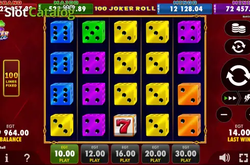 Скрин2. 100 Joker Roll слот