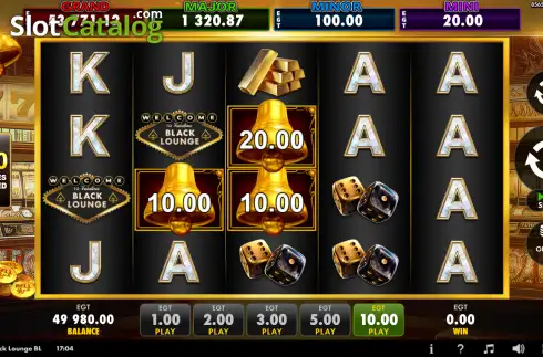 Скрин2. Black Lounge Bell Link слот
